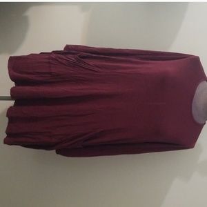 Maroon dress